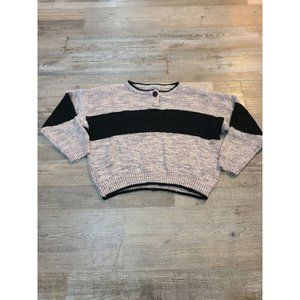 Spoiled girls medium juniors knit cropped sweater